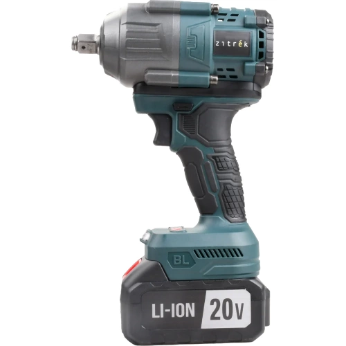 Аккумуляторный бесщеточный гайковерт Zitrek Crusher 20 PRO в кейсе, 20В, 800 Нм, 2x4.0Ач 085-1020 фото 7