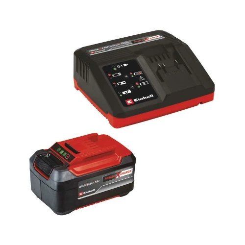 Устройство зарядное + аккумулятор PXC 5.2Ah & 4A Fastcharger Einhell 4512114 фото 5
