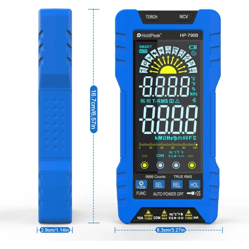 Цифровой мультиметр HoldPeak HP-790B фото 4
