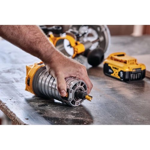 Аккумуляторный кромочный фрезер DEWALT DCW600B, 20В, 25500об/мин, 55мм, без аккумулятора и зарядного устройства DCW600B-XJ фото 7