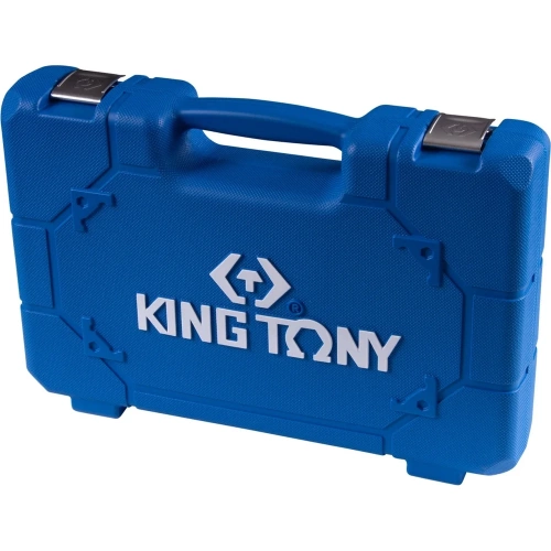 Набор пневмоинструмента KING TONY 1/2 с принадлежностями, 15 предметов 44803AMP фото 4