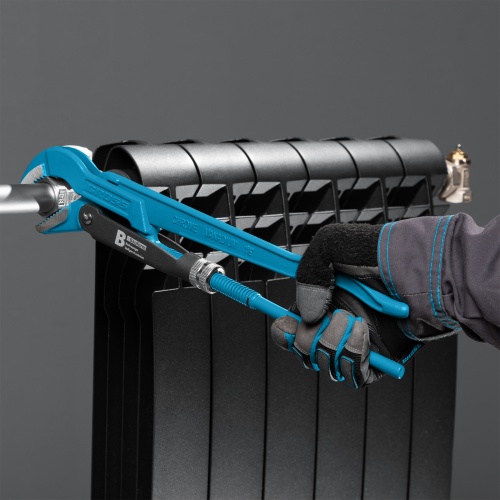 Ключ трубчатый рычажный 1, №1, цельнокованый, CrV, тип "B" Gross фото 9