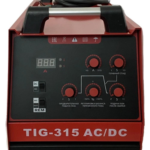 Инверторный сварочный аппарат MAGNETTA mosfet TIG-315 AC/DC фото 4