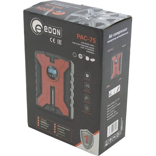 Компрессор автомобильный EDON PAC-75 20241 фото 6