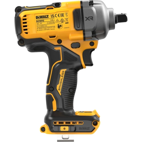 Аккумуляторный гайковерт Dewalt DCF892NT, 18 В, 1084 Нм, 3250 уд/мин, без АКБ и ЗУ, в кейсе TSTAK DCF892NT-XJ фото 5