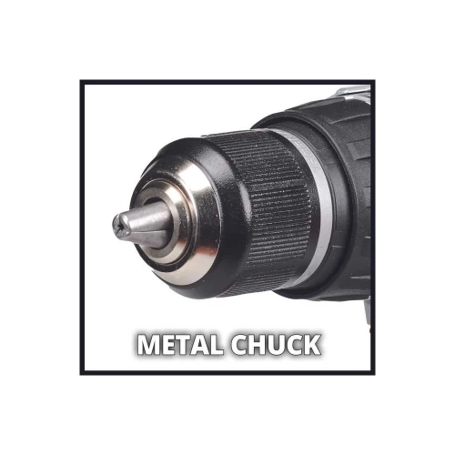 Аккумуляторная ударная дрель Einhell PXC TP-CD 18/60 Li-i BL, 18В, 60 Нм, 13 мм, 2x4.0 Ач, кейс E-Case S-F 4514208 фото 5