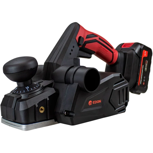 Рубанок аккумуляторный бесщеточный Edon AHP-21A (21В; Li-Ion; 4.0Ач;15000об/мин; 82мм) 40851 фото 3