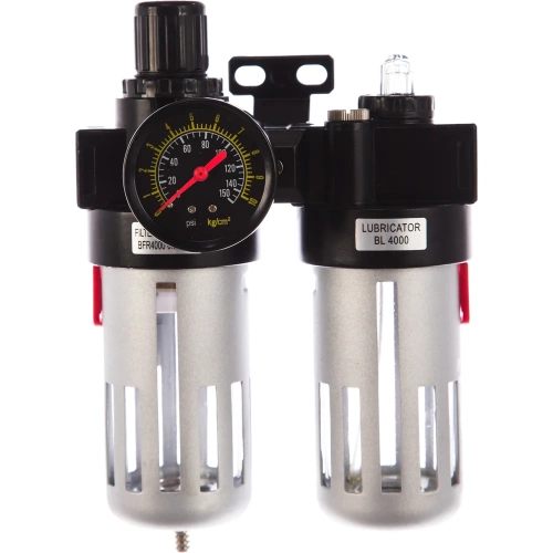 Фильтр-редуктор-лубрикатор 1/2" KraftWell KRW1771.2A12
