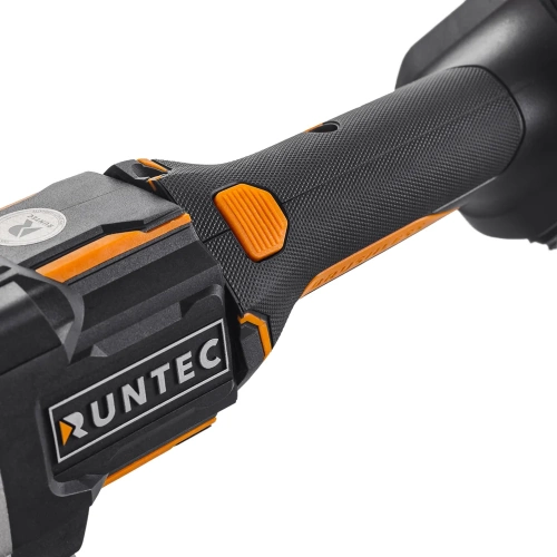 Шлифмашина угловая Runtec аккумуляторная PRO 125 мм, 20В, 2х6Ач, 1600Вт RT-AG1600 фото 4