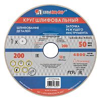 Круг шлифовальный, 200 х 20 х 32 мм, 25А, F60, (М, N) "Луга"