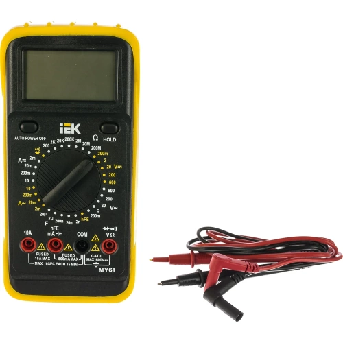 Цифровой мультиметр IEK Professional MY61 469879 TMD-5S-061