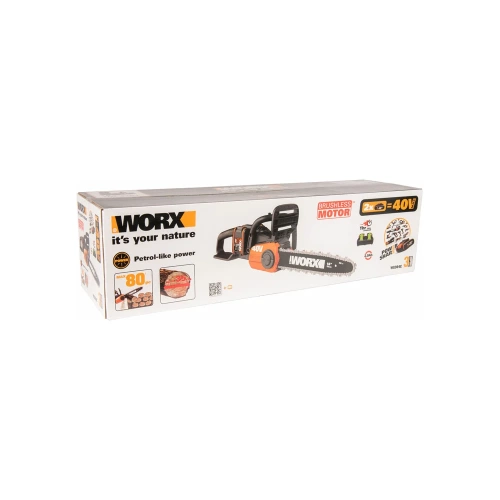 Цепная аккумуляторная пила WORX 14" WG384E.9 фото 8