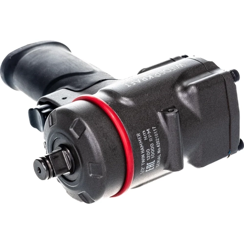 Компактный пневматический ударный гайковерт WIEDERKRAFT 1/2", 1200 Нм, 119 мм  WDK-20420S фото 10