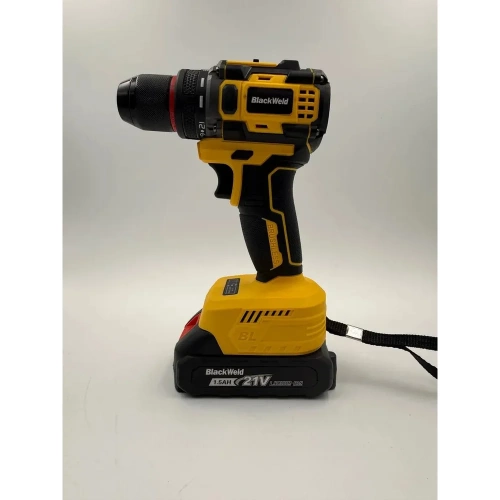 Бесщеточная аккумуляторная дрель-шуруповерт BlackWeld JZ02-10Y 21V 1.5Ah 150174