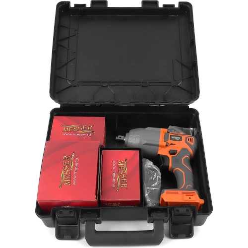 Аккумуляторный ударный гайковерт MESSER DCW6 1000 Нм, М24, 20 В, 4 Ач 05-41-064 фото 3