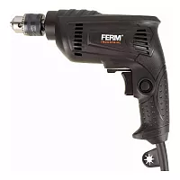 Дрель FERM IND 450W, 0-3300 об/мин, сталь/дерево-10/25 мм 5010000012 PDM1048P