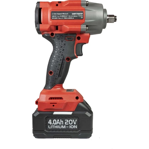 Аккумуляторный ударный гайковерт СМТ max. 880 N.m CMT700TP фото 7