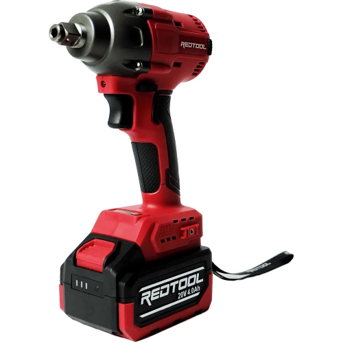 Ударный гайковерт REDTOOL BW-1165 с хвостовиком 1/2" и внутренним шестигранником 1/4", 20В, 400Нм RT 1165 фото 3