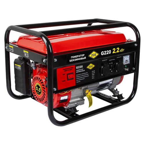 Бензиновый генератор DDE G220 2,2 кВт 5,5 л.с. 919-945