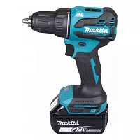 Дрель-шуруповерт ударная аккумуляторная Makita LXT 18В BL XPT, 13мм, 50/27Нм DHP490Z