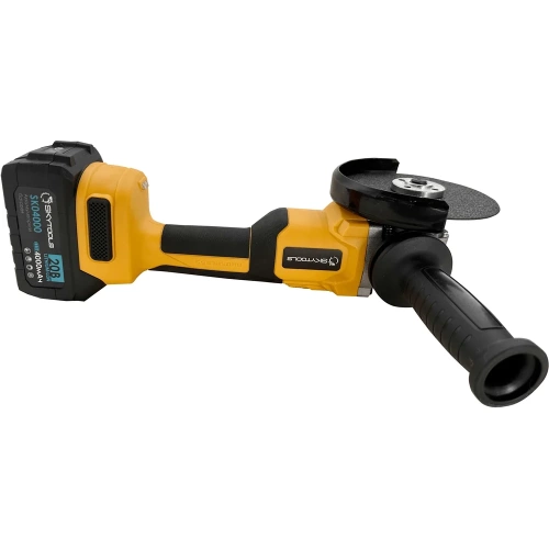Аккумуляторная углошлифовальная машина Skytools 4.0 ач х 2 SK129 фото 7