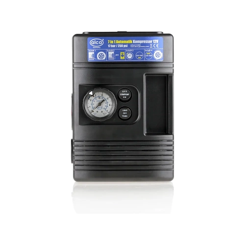 Компрессор Alca Automatik 7 in 1 с фонарем, 12 В, 12 А, 9 л/мин, 125 Вт 213000 фото 10