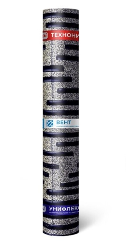 Материал кровельный Унифлекс Вент ЭПВ-4.3, нижний слой, полиэфир, 10 м² Материал кровельный Унифлекс Вент ЭПВ-4.3, нижний слой, полиэфир, 10 м²