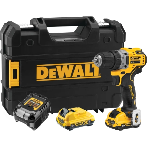 Компактная дрель-шуруповерт DEWALT 12 В XR DCD701D2-QW фото 3