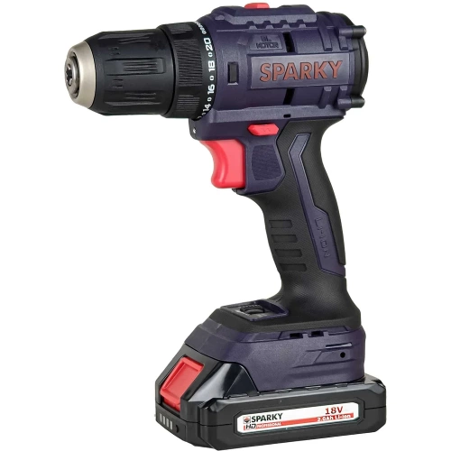 Аккумуляторная дрель-шуруповерт SPARKY BR2 18Li-C HD BL 14000197157
