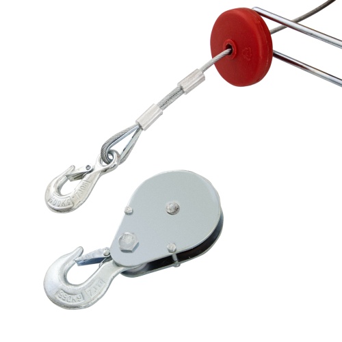 Тельфер электрический TF-1200,1.2 т, 1800 Вт, высота 12 м, 8 м/мин Denzel фото 13