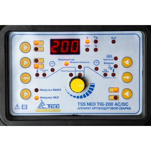 Аппарат аргонодуговой сварки ТСС NEO TIG-200 AC/DC 033313 фото 6