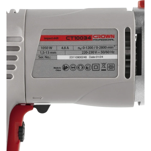 Ударная дрель CROWN CT10034 фото 7