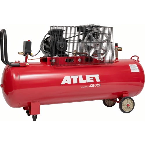 Поршневой масляный компрессор (200 л, 10 бар, 300 л/мин) ATLET SC270-200L-3 фото 4