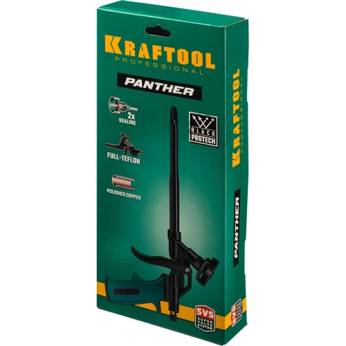 Пистолет для монтажной пены KRAFTOOL Panther полное тефлоновое покрытие 06855_z02 фото 6