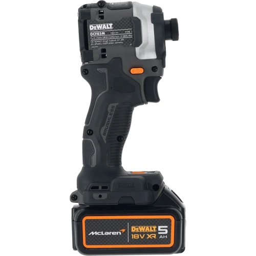 Шуруповерт Dewalt McLaren Limited Edition DCF85MP2T, 18 В, 205 Нм, 3800 уд/мин, с 2 АКБ 5 Ач и ЗУ, в кейсе TSTAK DCF85MP2T-QW фото 5