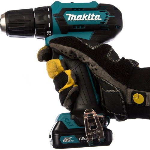 Аккумуляторная дрель-шуруповерт Makita CXT + набор бит D-31083 DF333DYX14 фото 9