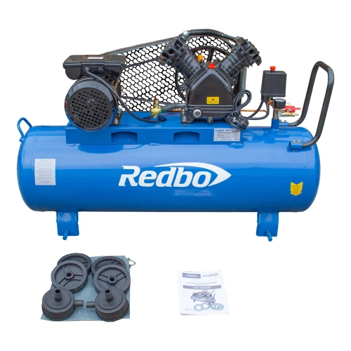 Компрессор масляный коаксиальный Redbo ACO-100/2400 19743 фото 3