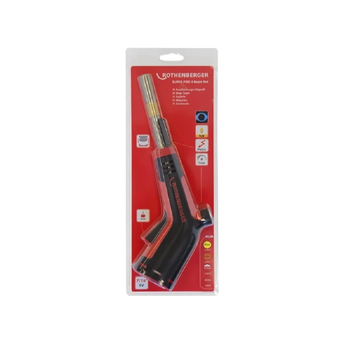 Горелка ROTHENBERGER SUPER FIRE 4 с циклонным соплом 7/16"-ЕС 1500001355 фото 4