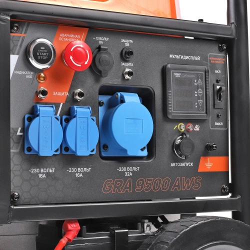 Бензиновый генератор Patriot GRA 9500AWS 472102195 фото 9