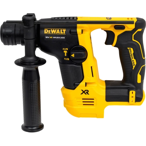 Аккумуляторный перфоратор DEWALT DCH072NT, 12 В, 1.2 Дж, 4280 уд/мин, без АКБ и ЗУ, в кейсе DCH072NT-QW фото 3