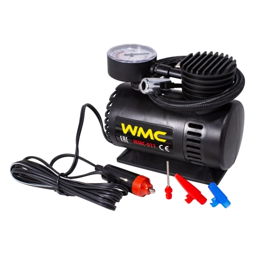 Компрессор автомобильный WMC TOOLS с набором инструментов 12V WMC-011(30200) фото 8