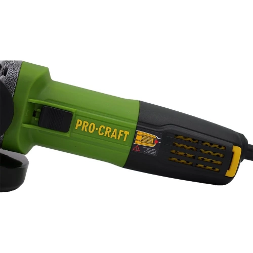Углошлифовальная машина PROCRAFT 850Вт, 125 мм, 12000 об/мин PW1050 фото 8