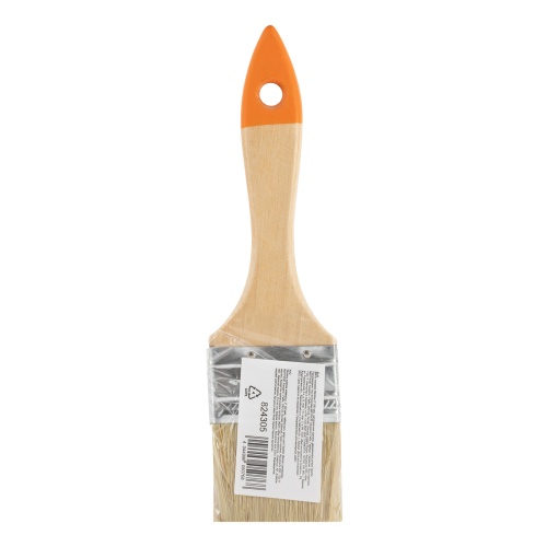 Кисть плоская Slimline 2" (50 мм) натуральная щетина, деревянная ручка Sparta фото 6