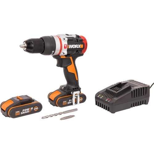 Аккумуляторная бесщеточная ударная дрель-шуруповерт WORX WX354 фото 3