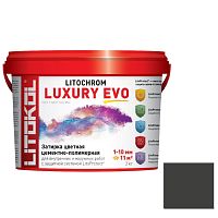Затирка цементо-полимерная для швов Litokol Luxury Evo LLE.145 Черный уголь 2 кг