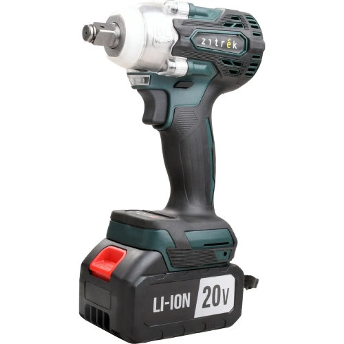 Гайковерт аккумуляторный бесщеточный Zitrek Crusher 20 в кейсе, 20В, 300 Нм, 2x4.0Ач 085-1022 фото 3