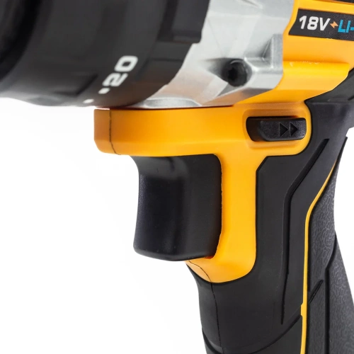 Дрель-шуруповерт JCB аккумуляторная (-18CD-B-E) 18V, max 45Nm в комплекте с зарядным устройством (-18VFC-E) 2.4A и батареей аккум(-20LI-E) 2.0AH JCB-18CD-2XB-E(57236) фото 11