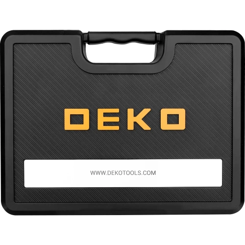 Аккумуляторная дрель-шуруповерт DEKO DKCD20FU-Li в кейсе + набор 63 инструмента для дома, 20В, 2х2.0Ач (2024) 063-4093 фото 9