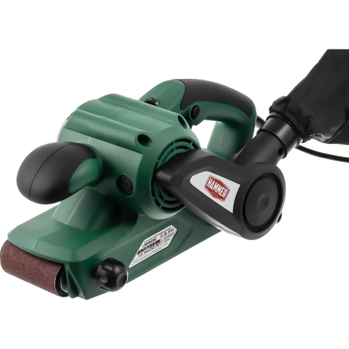 Шлифовальная машинка ленточная HAMMER LSM900E 950Вт 200-380м/мин лента 533x75мм + струбцины 840984 фото 3
