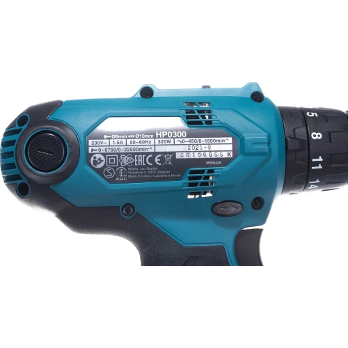 Ударная дрель Makita HP0300 фото 4